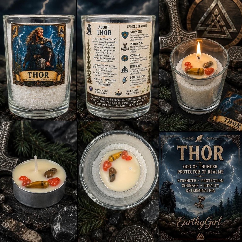 Thor Tea Light Candle Set
